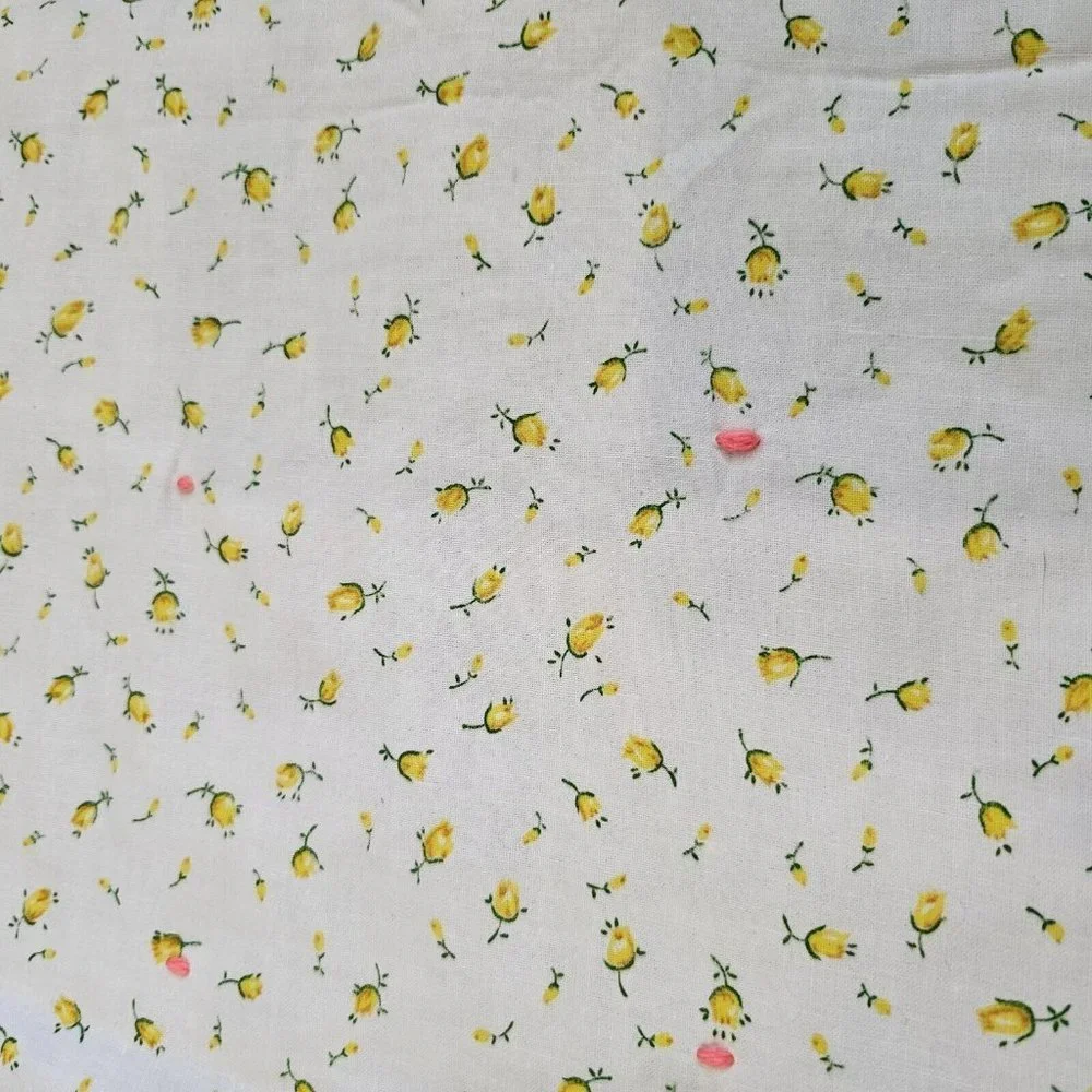 60s 70s Pink Retro Floral Patchwork Quilt Baby Girl‎ Blanket Tummy Time